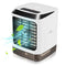 Portable Air Conditioner Fan, Andoer Air Conditioner for Car, Mini Fan on the Desk with LED Light for Home or Office