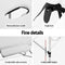 Zenses Massage Table 75cm Portable 2 Fold Aluminium Beauty Bed White