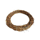 Vine Branch Wreath,Christmas Decoration Rattan Wreath - Natural Vine Wreathes, Rattan Vine Branch Door, Wreath Hoop for DIY, Christmas, Craft, Holiday, Wedding, Party