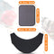 Zhanmai Bowling Ball Polisher and 2 Pieces Shammy Bowling Towel 10 x 8 Inches, Bowling Ball Cleaner See Saw Bowling Towel Black Microfiber Bowling Polisher Easy Grip Bowling Rag Bowling Accessories
