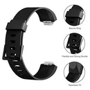 [3 Pack]Sport Bands for Fitbit Inspire 2 Bands & Fitbit Inspire HR Bands & Fitbit Inspire Bands Women Men, Soft Classic TPU Adjustable Comfortable Replacement Strap Wristbands for Fitbit Inspire 2/Inspire HR/Inspire/Ace 3/Ace 2