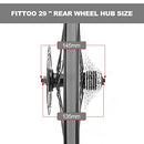 FITTOO Mountain Bike Wheel Set, 29" Rear Bicycle Bike Wheel, High Strength Aluminum Alloy Rim, 8-Speed Thread-on Freewheel