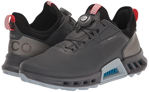 ECCO Mens Biom C4 Gore-TEX Leather Golf Shoes - Magnet - 10 UK (44EU)