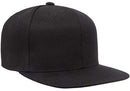 Flexfit Men's One Size 110 Classic Snapback, Black, One Size