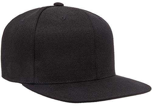 Flexfit Men's One Size 110 Classic Snapback, Black, One Size