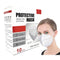 10 Packs Unisex Dust Masks Fold-Flat Dustproof Disposable Face Masks Valve 5 Layer Air Filter