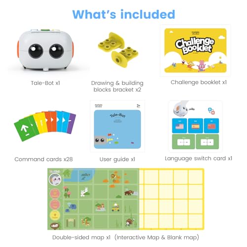 Matatastudio Talebot Coding Robot for Kids Aged 3-6