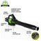 Greenworks 80V (145 MPH / 580 CFM / 75+ Compatible Tools) Cordless Brushless Axial Leaf Blower, Tool Only