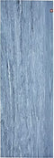 Manduka eKO Yoga Mat -Premium 5mm Thick Travel Mat, Eco Friendly, Natural Tree Rubber, Superior Catch Grip, Dense Cushioning for Support and Stability, Pilates, all Fitness, 71 inches,Ebb Marbled Blue