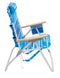RIO Gear 4-Position Hi-Boy Backpack Beach Chair -Aluminum, Stripe