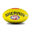 Sherrin AFL Replica All Surface Football, Yellow, Size 5