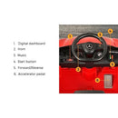 Mazam Kids Ride On Car with Remote Control Mercedes-Benz AMG GTR Licensed Electric Toy Car Red
