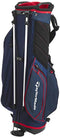 Taylormade N78451 Men's Carry Light, 4-Way Stand Bag, Navy/Red