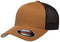 Flexfit Men's Trucker Mesh Cap, Caramel/Black, One Size