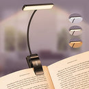 Gritin 19 LED Book Light, Reading Light Book Lamp for Reading at Night with Memory Function, 3 Eye-Protecting Modes -Stepless Dimming, Long Battery Life, 360° Flexible Book Light for Bed,Tablet