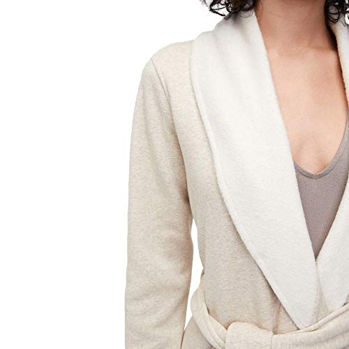 UGG Women's Duffield Ii Robe, Oatmeal Heather, Medium