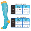 Aoliks Compression Socks for Women & Men Circulation 20-30 mmHg-Best for Basketball,Running,Nurse,Travel,Cycling