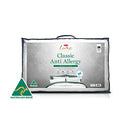 Tontine 46x72cm Luxe Classic Anti Allergy Cotton Pillow Medium Home Bedding WHT
