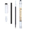 0.35 mm Black Gel Ink Pen Extra-Fine Ballpoint Pen for Office School Stationery Supply (12 Pieces)