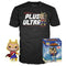 Funko Pop & Tee My Hero Academia All Might T-Shirt, Size M UT-56664M Playsets, Multi-Colour