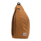CARHARTT Mono Sling Backpack, Unisex Crossbody Bag for Travel and Hiking, Brown