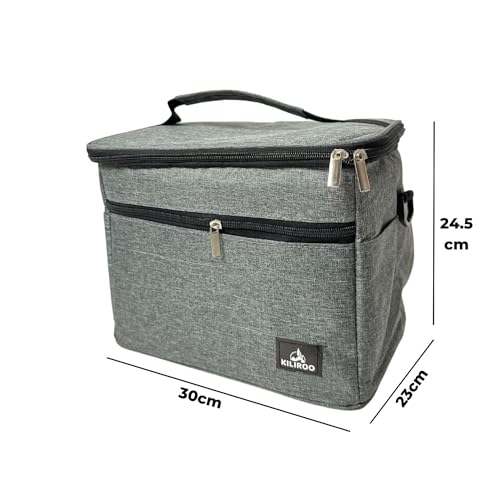 Kiliroo 15L Lunch Bag, Lunchbox Men, Insulated Lunch Bag Men, Lunch Box Men, Lunch Box Cooler, Men Lunch Bags, Large Lunch Box, Insulated Lunch Box, Lunch Cooler Bag, Lunchbag