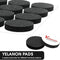 Felt Furniture Pads Self Adhesive -182 Pcs, Cuttable Anti Scratch Floor Protectors for Furniture Feet Chair Legs, Furniture Felt Pads for Hardwoods Floors, Black