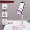 Doboli Cell Phone Stand for Desk,Phone Holder Compatible with iPhone and All Mobile Phones Tablet Pink