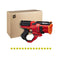NERF E6638UF1 Rival Roundhouse XX-1500 Red Blaster - Clear Rotating Chamber Loads Rounds into Barrel - 5 Integrated Magazines, 15 Nerf Rival Rounds