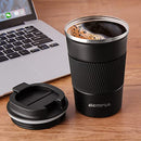 GEMFUL Travel Coffee Mug Double Walled Insulated Tumbler Cups for Cold and Hot Drinks 380ml