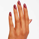 OPI Nail Lacquer, Up to 7 Days of Wear, Chip Resistant and Fast Drying Nail Polish, Malaga Wine, 15ml