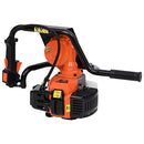 vidaXL Auger Ground Drill Orange 52cc Petrol Post Hole Digger Earth Borer