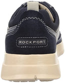 ROCKPORT Men's Truflex Cayden Plain Toe Sneaker, New Dress Blues Mesh/Leather, 8