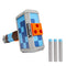 Nerf Minecraft Stormlander Dart-Blasting Hammer, Fires 3 Darts, Includes 3 Official Nerf Elite Darts, Pull-Back Priming Handle
