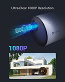 EZVIZ Wireless Security Camera, Outdoor Battery/Solar Powered WiFi Camera, 1080P, 15M Color Night Vision, AI Human Detection, Waterproof, 256G SD/Cloud Storage, Works with Alexa, Google Assistant CB3