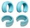 ATIE Universal Automatic Pool Cleaner Hose Weight Replace Zodiac Baracuda Hose Weight W83247 X70105 or Pentair Kreepy Krauly Hose Weight K12054 K12454 (4 Pack)