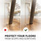 X-PROTECTOR Premium HUGE PACK Felt Furniture Pads 357 pcs! HUGE QUANTITY of Felt Pads For Furniture Feet with MANY BIG SIZES ? Your IDEAL Wood Floor Protectors. Protect Your Hardwood & Laminate Floor!