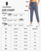 Soothfeel Women's Golf Pants with 4 Pockets 7/8 Stretch High Wasited Sweatpants Travel Athletic Work Pants for Women, Navy Blue, Medium