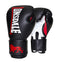 Lonsdale Challanger 2.0 Boxing Gloves, 16 oz, Black/White