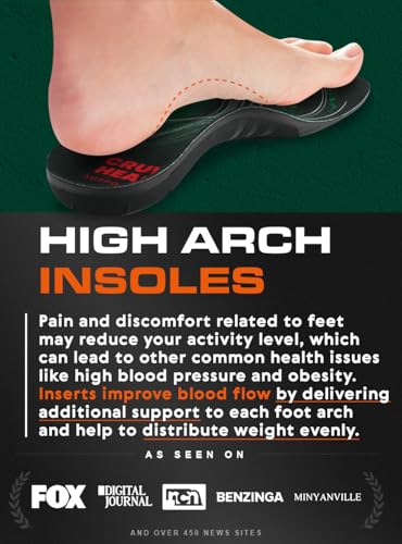 {220+lbs} Plantar Fasciitis Strong Arch Support Insoles Inserts Men Women - Flat Feet - Orthotic Insoles High Arch for Arch Pain - Work Boot Shoe Insole - Heavy Duty Support Pain Relief (S, Green)