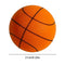 Silent Basketball Dribbling Indoor, Lightweight Uncoated High Density Foam Ball, 2023 Newest Foam Basketball Indoor Training Ball for Patios Playrooms Stadiums Yards