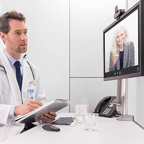 Logitech BRIO 4K Ultra HD Webcam for Streaming, Conference Calls and Recording for Windows and Mac