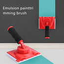 Paint Edge Trimmer Plastic Trim Paint Edger Adjustable Wall Corner Pad Painter with Rotatable Handle and 2 Sponge Brushes Ceiling Hand Painting Brush for Wall Ceiling Door