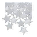 SHATCHI 14 Gram Silver Stars Table Scatter Confetti Birthday Wedding Anniversary Christmas Festive Party Decorations,SHATCHI