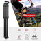 Mini Bike Tire Pump, Portable Bicycle Tire Pump with Frame Mounted & Needle, Aluminum Alloy Bycicles Pumps Bike Tyre Pump, Fits Presta/Schrader Valve Road Mountain Bike