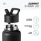 Simple Modern 650mL Summit Water Bottle with Straw Lid - Gifts for Kids Travel Hydro Vacuum Insulated Flask Double Wall Liter - 18/8 Stainless Steel Ombre: Sweet Taffy