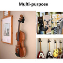 iDopick 4 Pack Guitar Hanger Hook Wall Mount, Musical Instruments Stand for Hanging All Size Guitars, Bass, Mandolin, Banjo