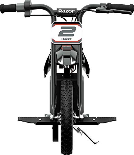 Razor Dirt Rocket MX125 Electric Bike for Child, Black