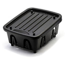 Camco Durable Mini Dish Drainer Rack and Tray Perfect for RV Sinks, Marine Sinks, and Compact Kitchen Sinks- Black (43512)