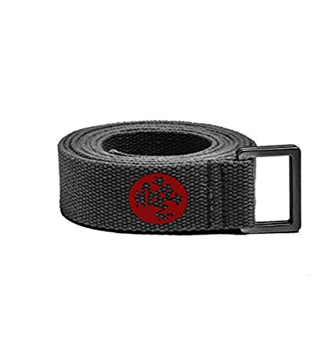 Manduka Unfold Yoga Strap - Lightweight Cotton, Secure, Slip Free Support, Various Sizes and Colors